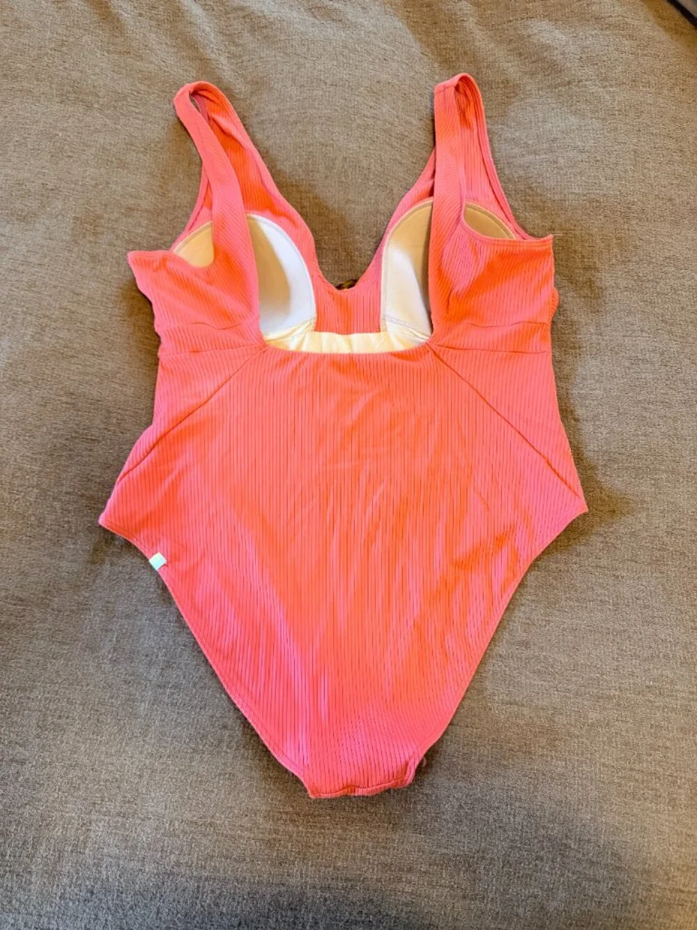 Summersalt Women's Orange and Pink Swimsuit-one-piece